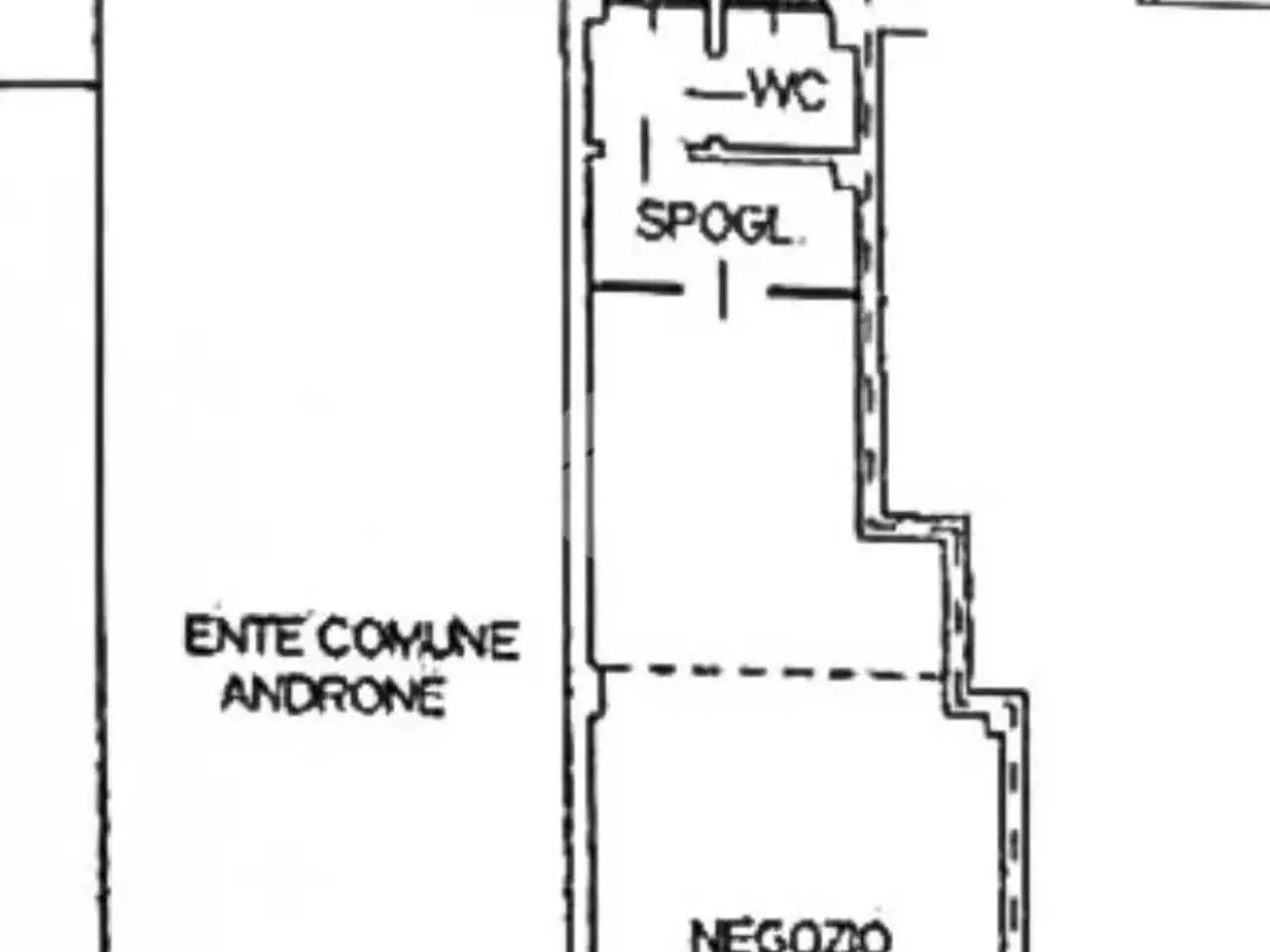 Negozio in Via Nino dall'Oro 8, Lodi, {3} - Planimetria 1