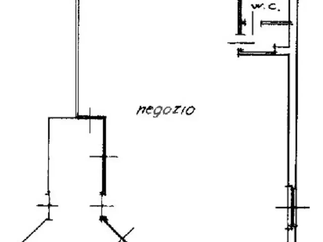 Negozio in Via Trieste, Chiuduno, {3} - Planimetria 1