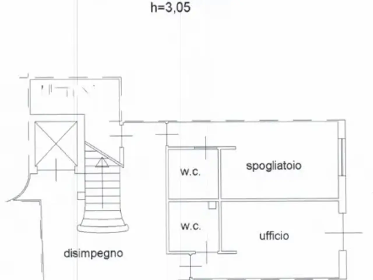 Ufficio in Viale Europa, Altopascio, {3} - Planimetria 1