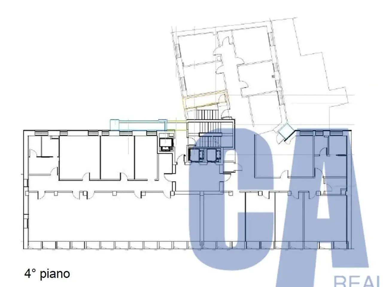 Ufficio in Galleria San Babila, Milano, {3} - Planimetria 1