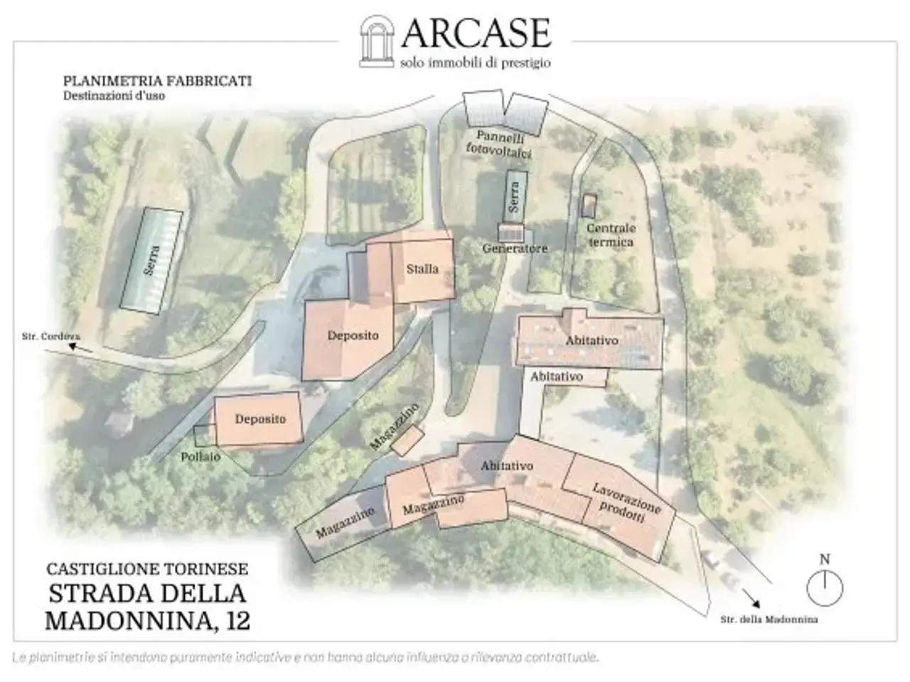 Azienda agricola in Strada Madonnina, Castiglione Torinese, {3} - Planimetria 1
