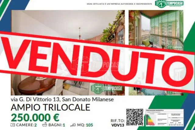 Trilocale in Via Giuseppe di Vittorio 13, San Donato Milanese - Foto 1