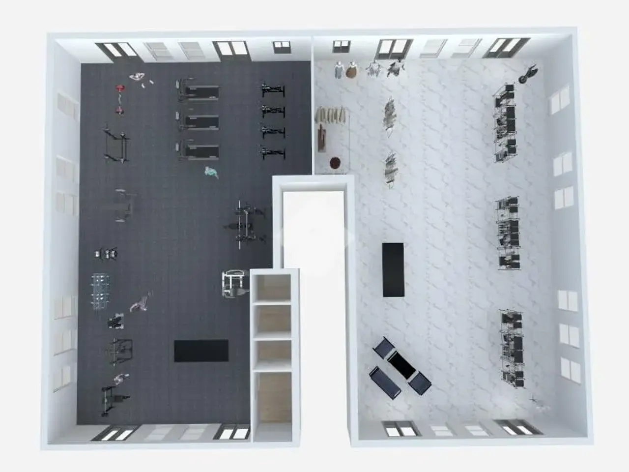 Negozio in Via Monte Sabotino 28, Bussolengo, {3} - Planimetria 1