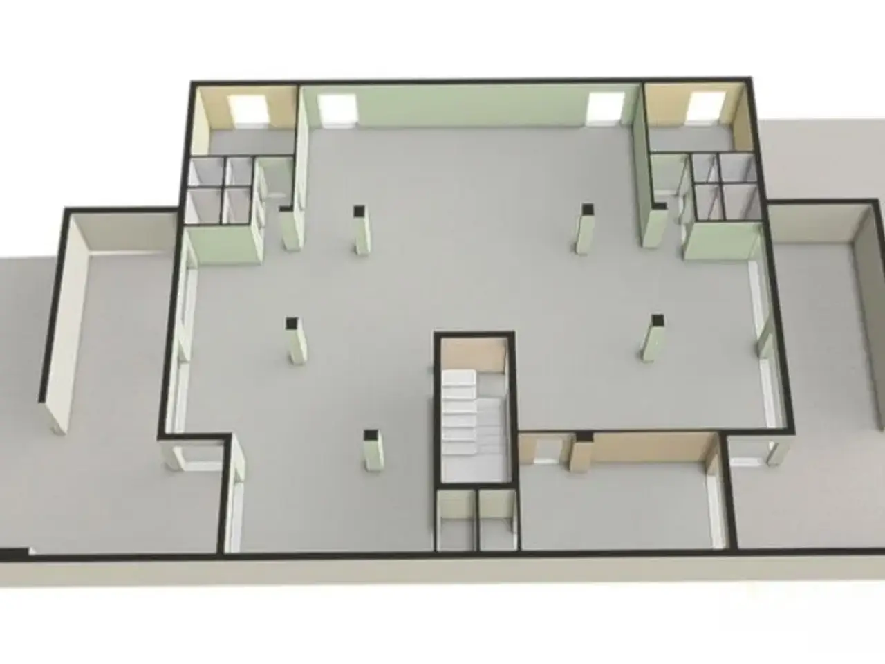 Laboratorio in Via Vicinale San Giuliano 00, Casalnuovo Di Napoli, {3} - Planimetria 1