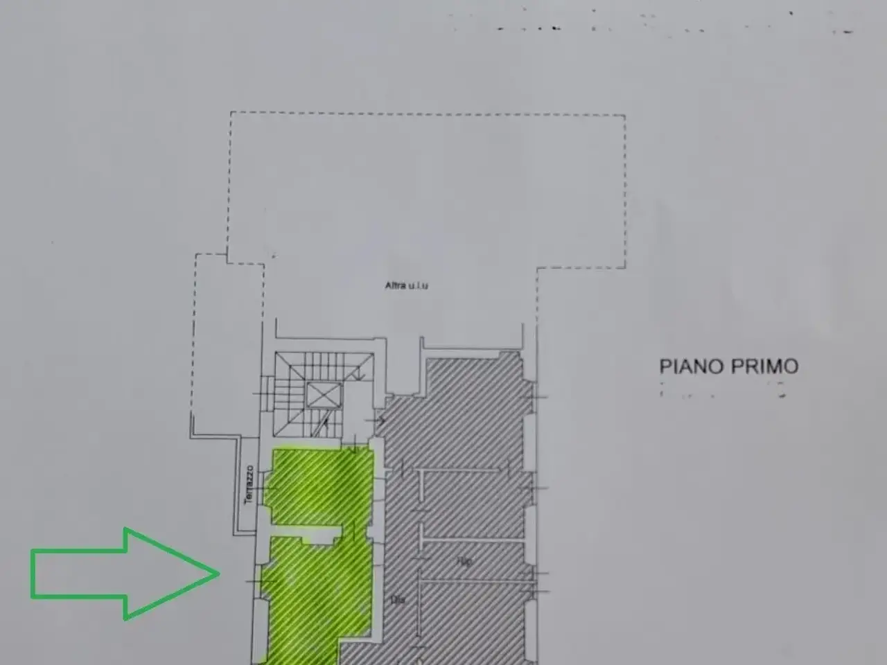 Ufficio in Corso G. Garibaldi 60, Sanremo, {3} - Planimetria 1