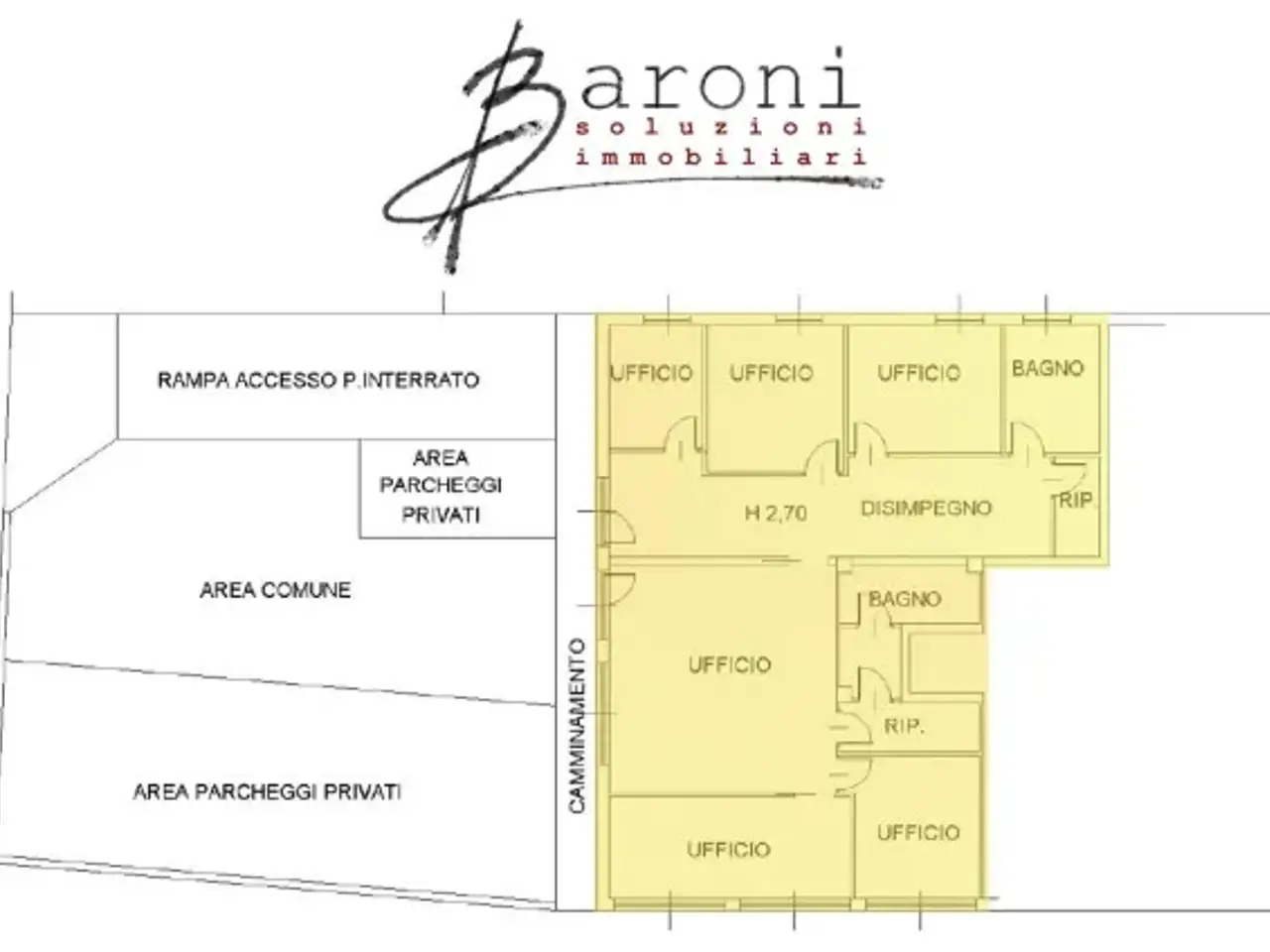 Ufficio in Via Abate Pietro Zani 52, Fidenza, {3} - Foto 2