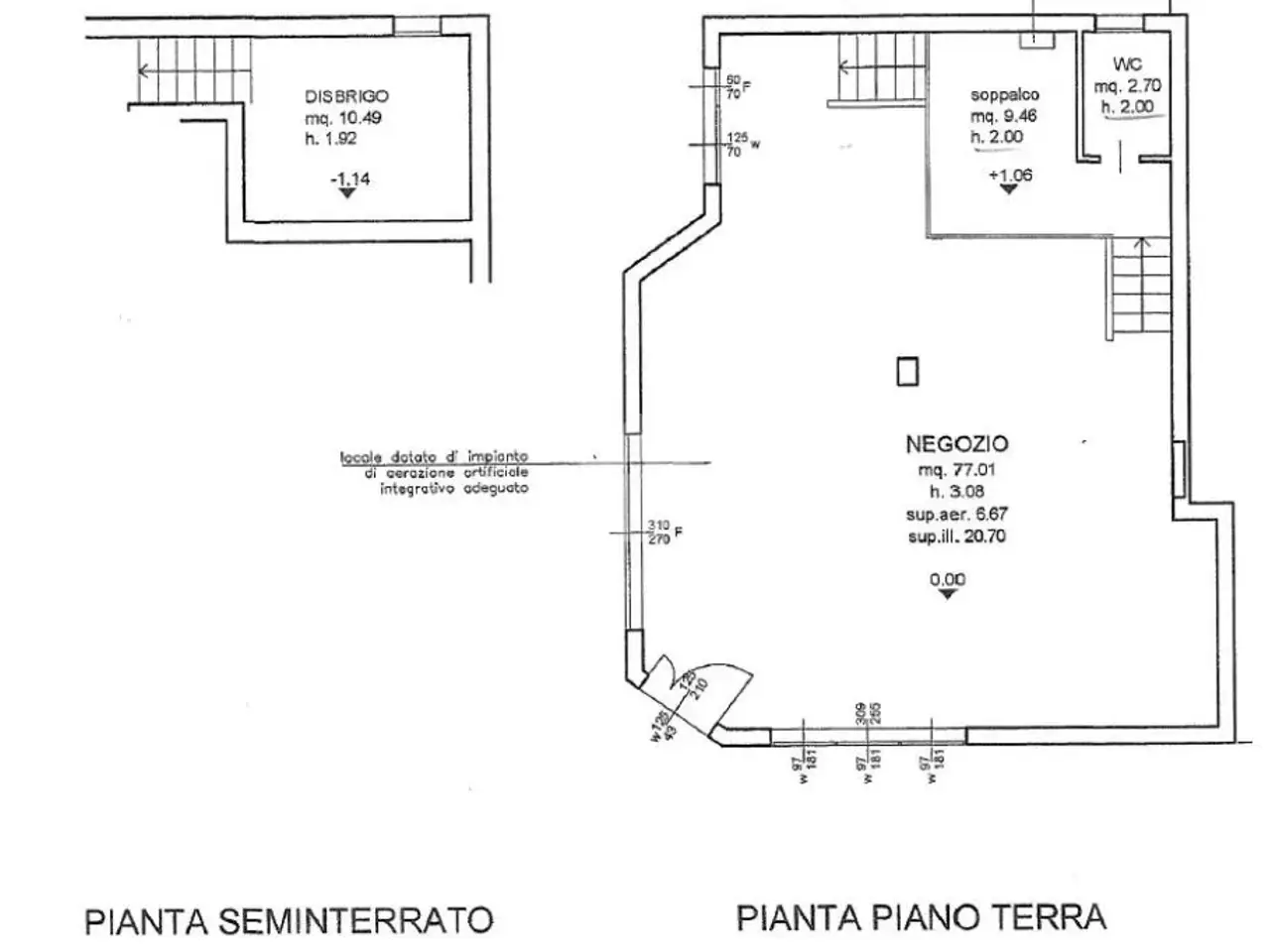Negozio in Via Astico, Villorba, {3} - Planimetria 1