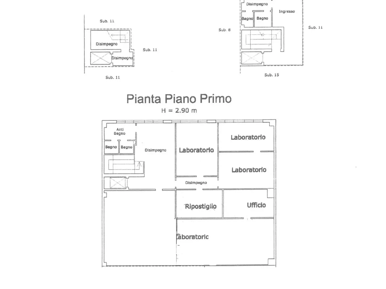 Ufficio in , Borgo Ticino, {3} - Planimetria 1