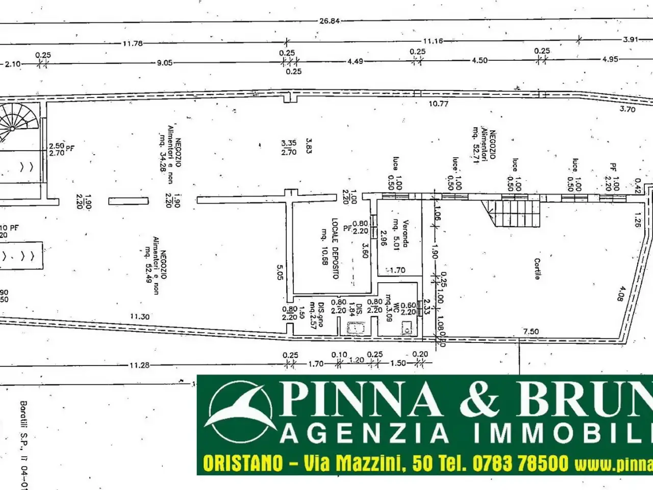 Negozio in Roma, Baratili San Pietro, {3} - Planimetria 1