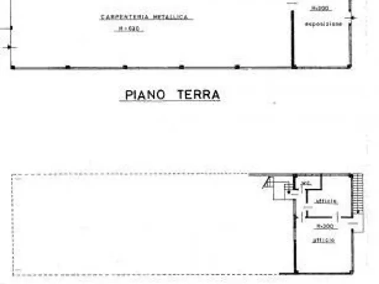 Capannone in Via Mondacce, Ornavasso, {3} - Planimetria 1