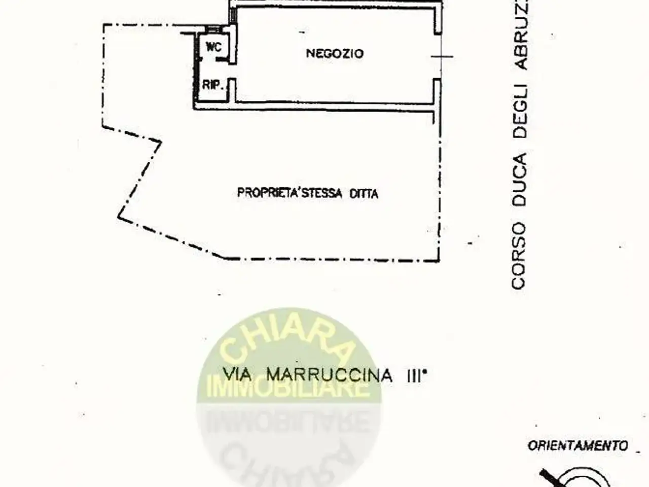 Negozio in Corso Duca degli Abruzzi 5, Cupello, {3} - Planimetria 1