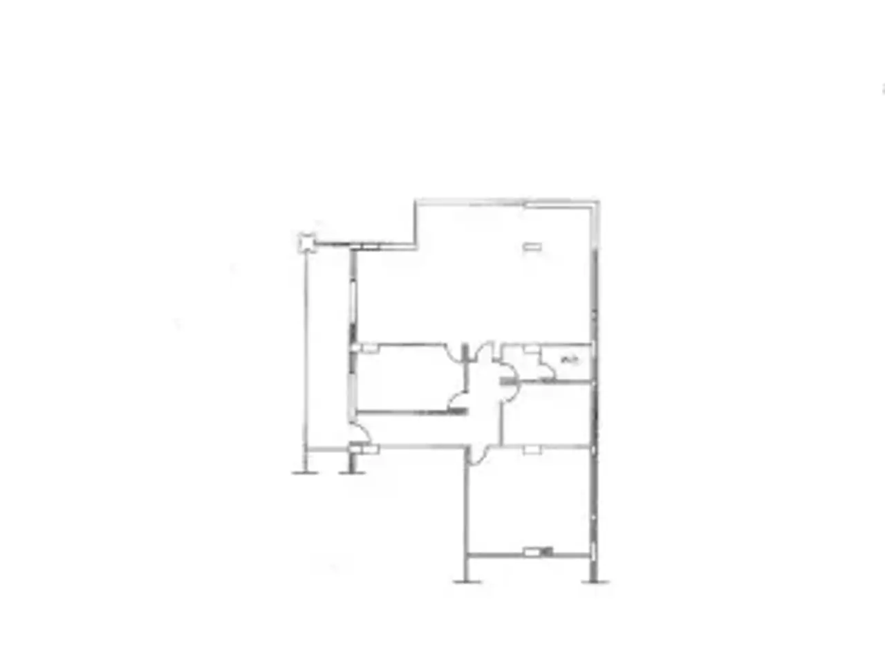 Ufficio in Viale Ivanoe Bonomi, Cassino, {3} - Planimetria 1