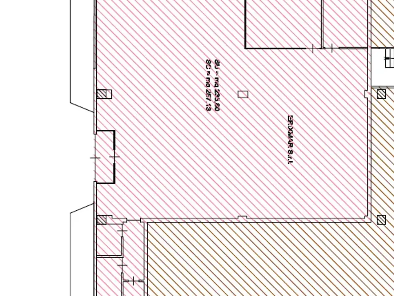 Ufficio in Via delle Arti 181, Roma, {3} - Planimetria 1