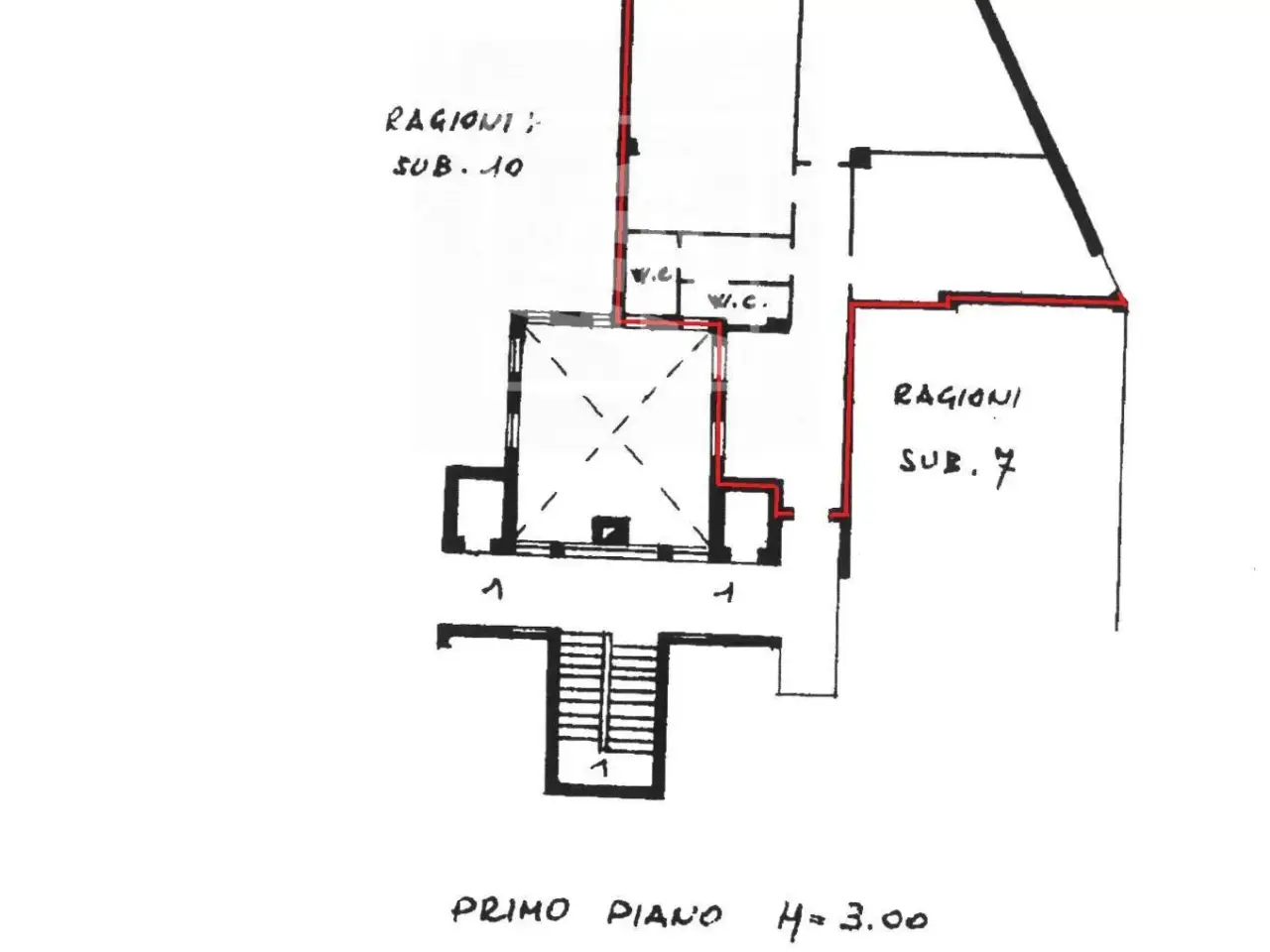 Ufficio in Via Reverberi 4, Reggio Emilia, {3} - Planimetria 1