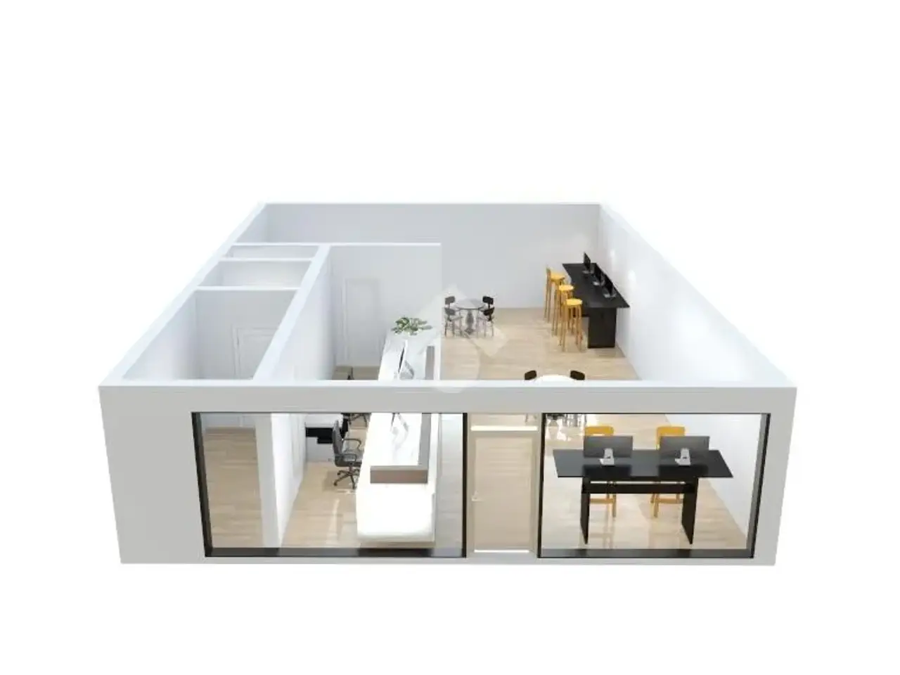 Negozio in Largo F. Cavalli 4, Latina, {3} - Planimetria 1