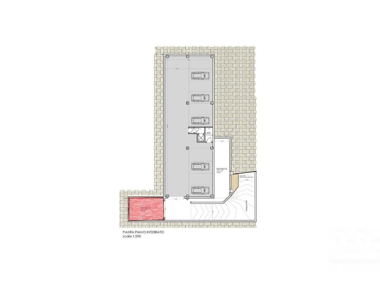 Negozio in Via della Cooperazione, Porto Sant'Elpidio, {3} - Planimetria 1