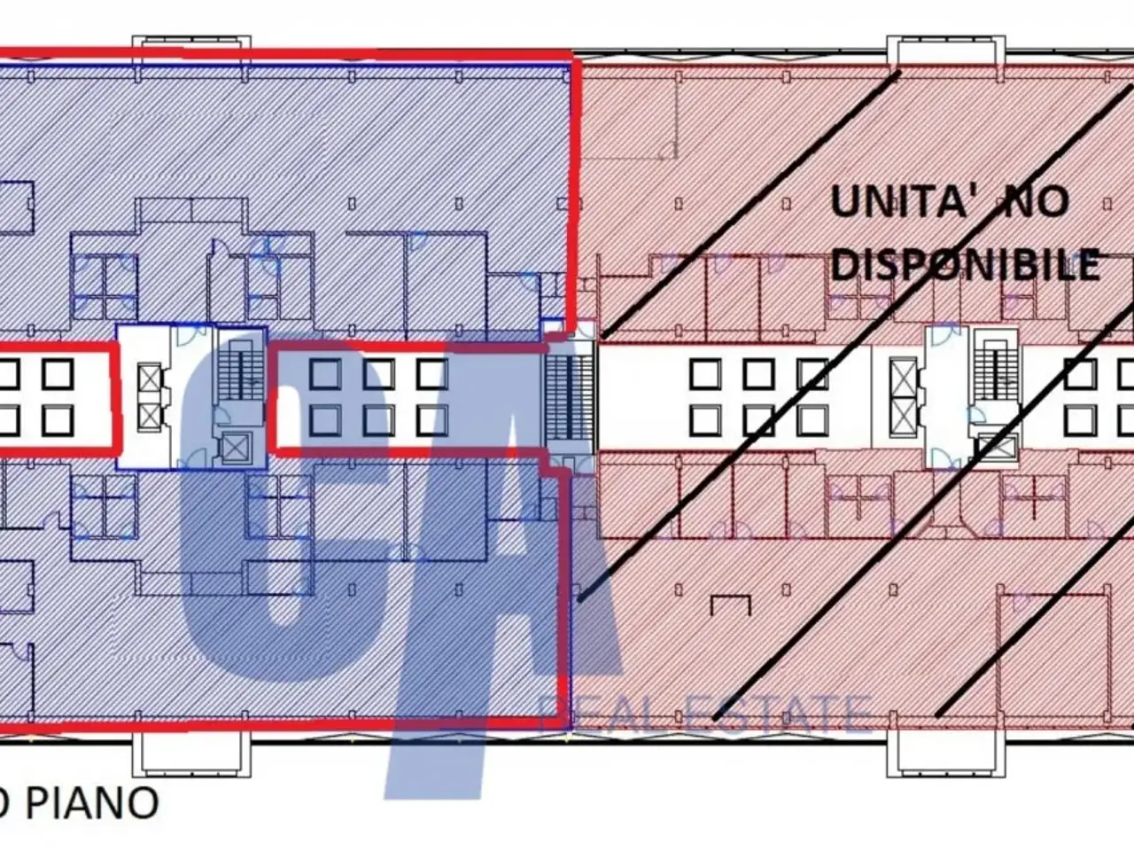 Ufficio in Via Milano, Cassina De' Pecchi, {3} - Planimetria 1