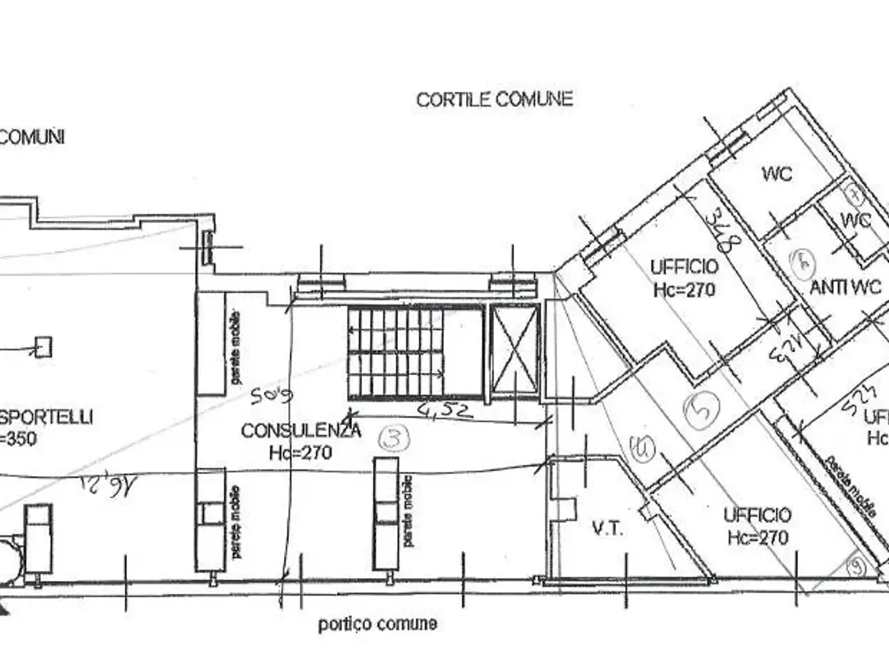 Ufficio in Piazzale Torino, Piacenza, {3} - Planimetria 1