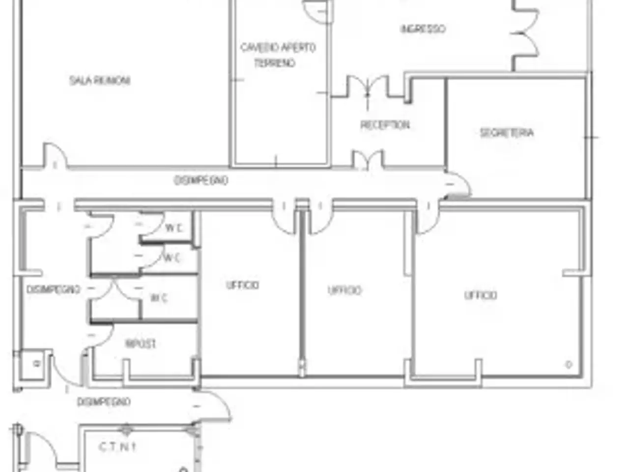 Magazzino in Via delle Industrie, Fontanafredda, {3} - Planimetria 1