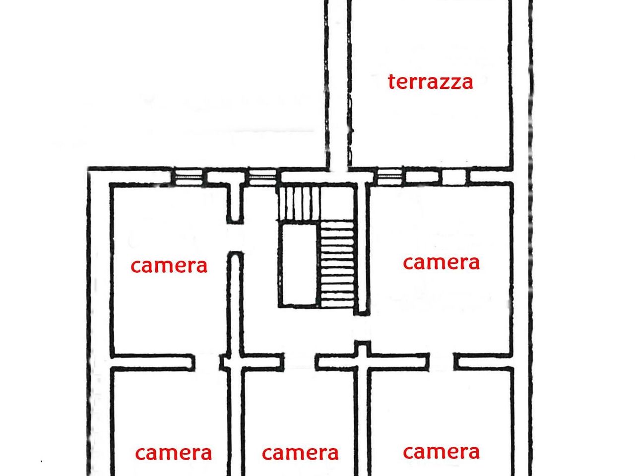 Ufficio in Via Giovanni Spano 11, Sassari, {3} - Planimetria 1