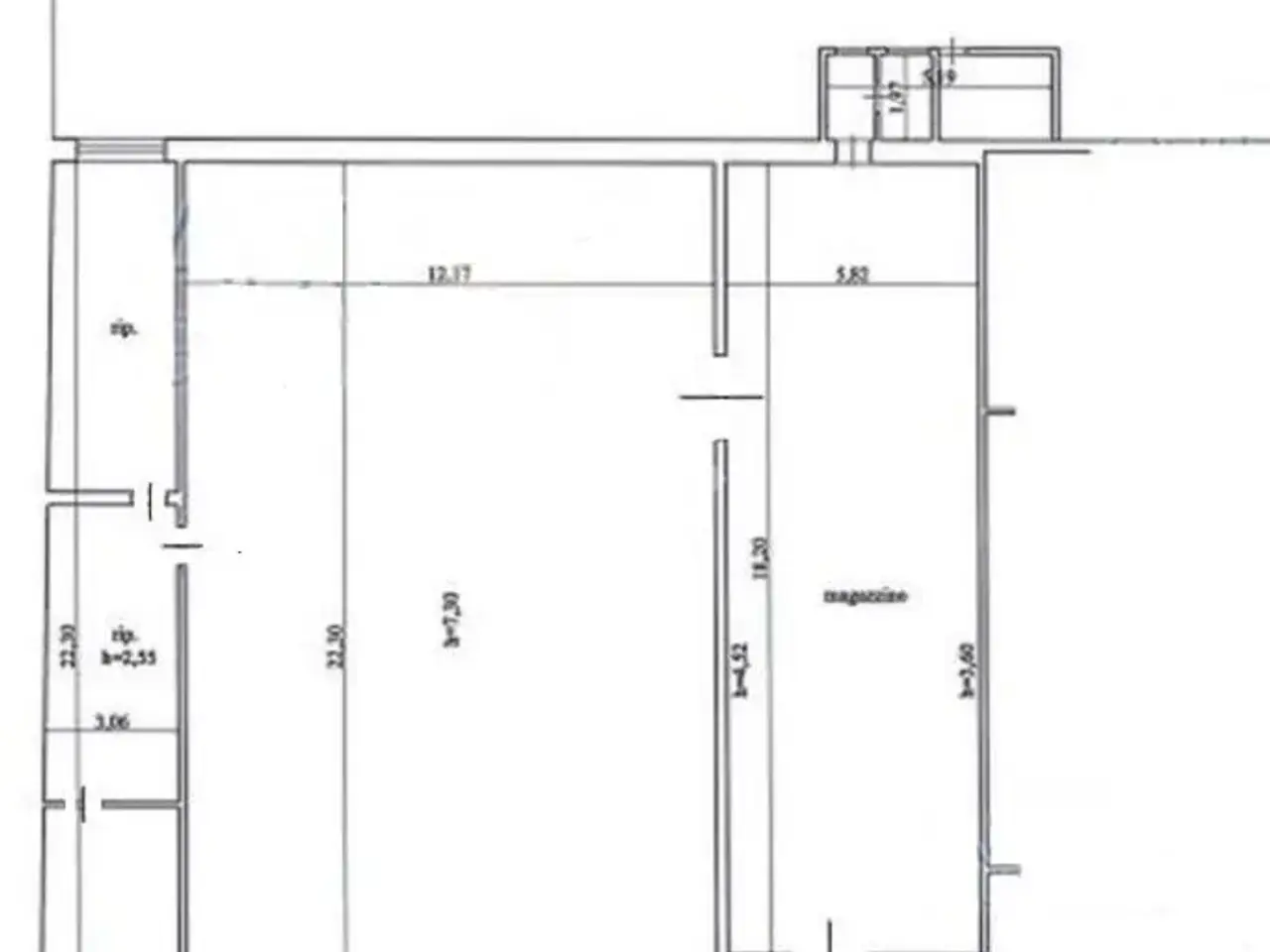Capannone in Via Fossoli 15, Collesalvetti, {3} - Planimetria 1