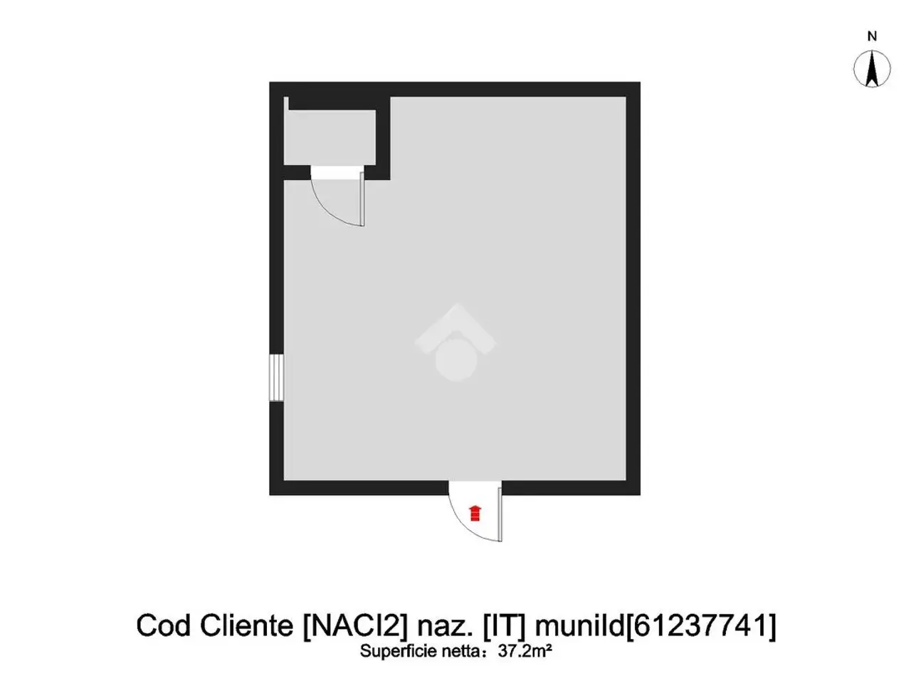 Negozio in Viale Cavalleggeri d'Aosta 43, Napoli, {3} - Planimetria 1