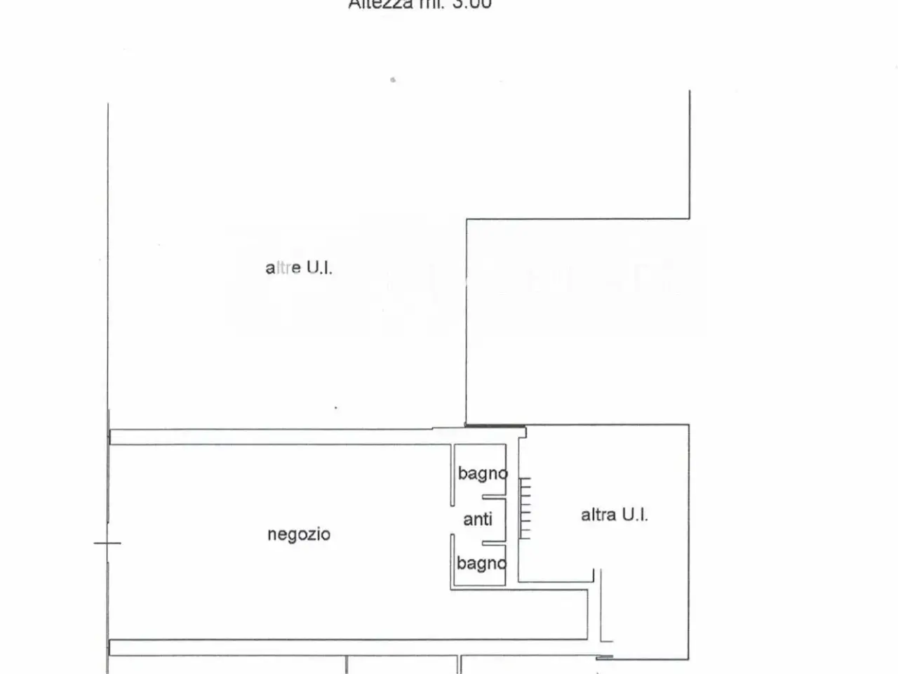 Esercizio commerciale in Via Oriente 112, Jesolo, {3} - Planimetria 1