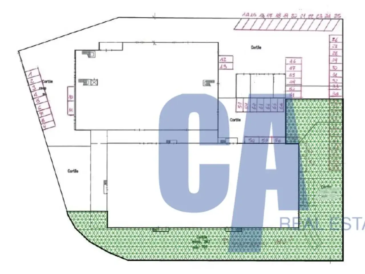 Magazzino in Via Azalee, Buccinasco - Planimetria 1