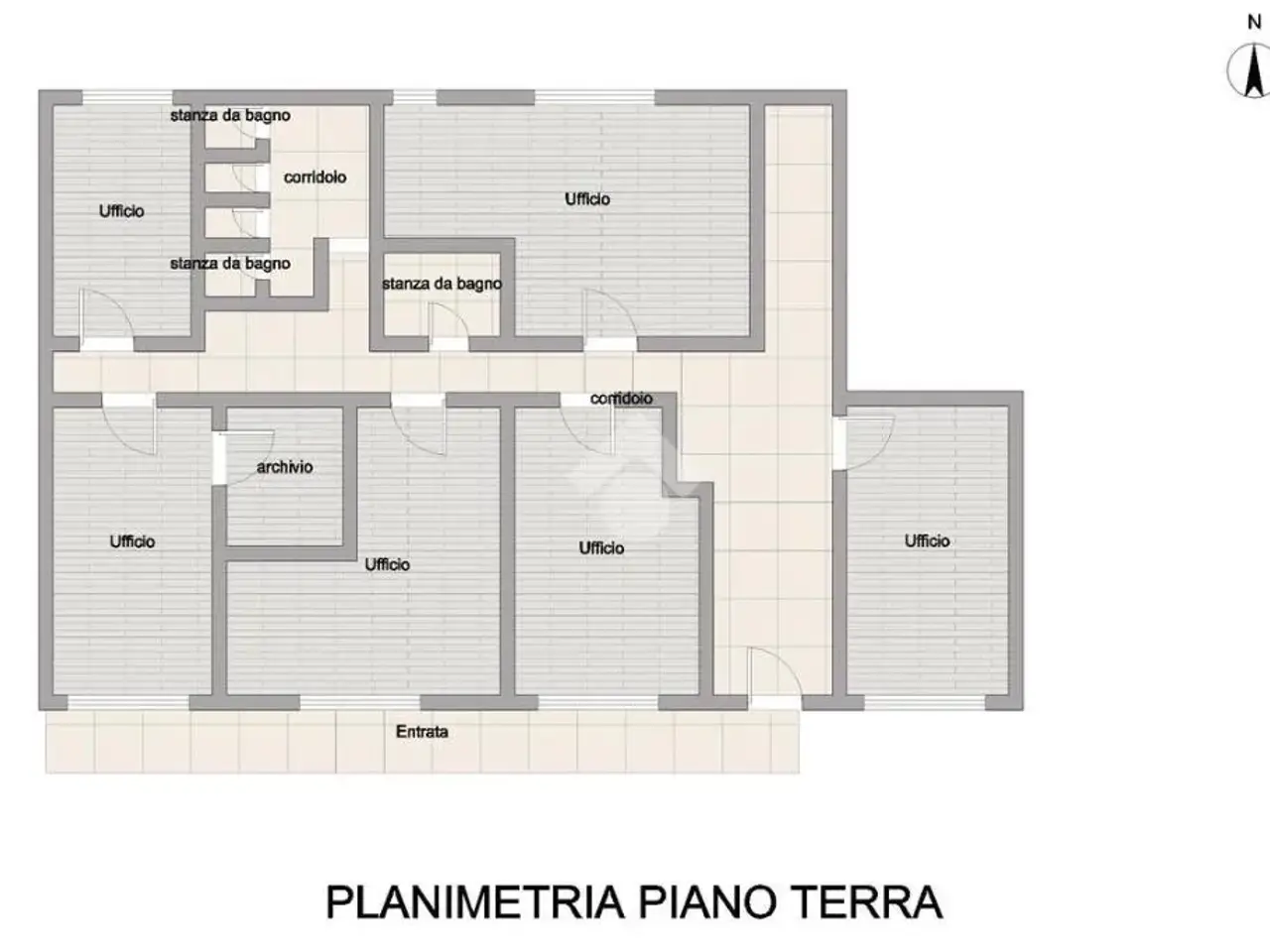 Ufficio in Via Lanzara 10, San Giorgio A Cremano, {3} - Planimetria 1