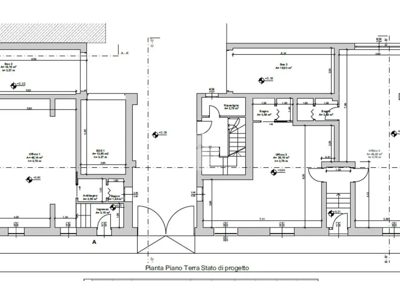 Ufficio in Via Piave 34, Lissone, {3} - Planimetria 1