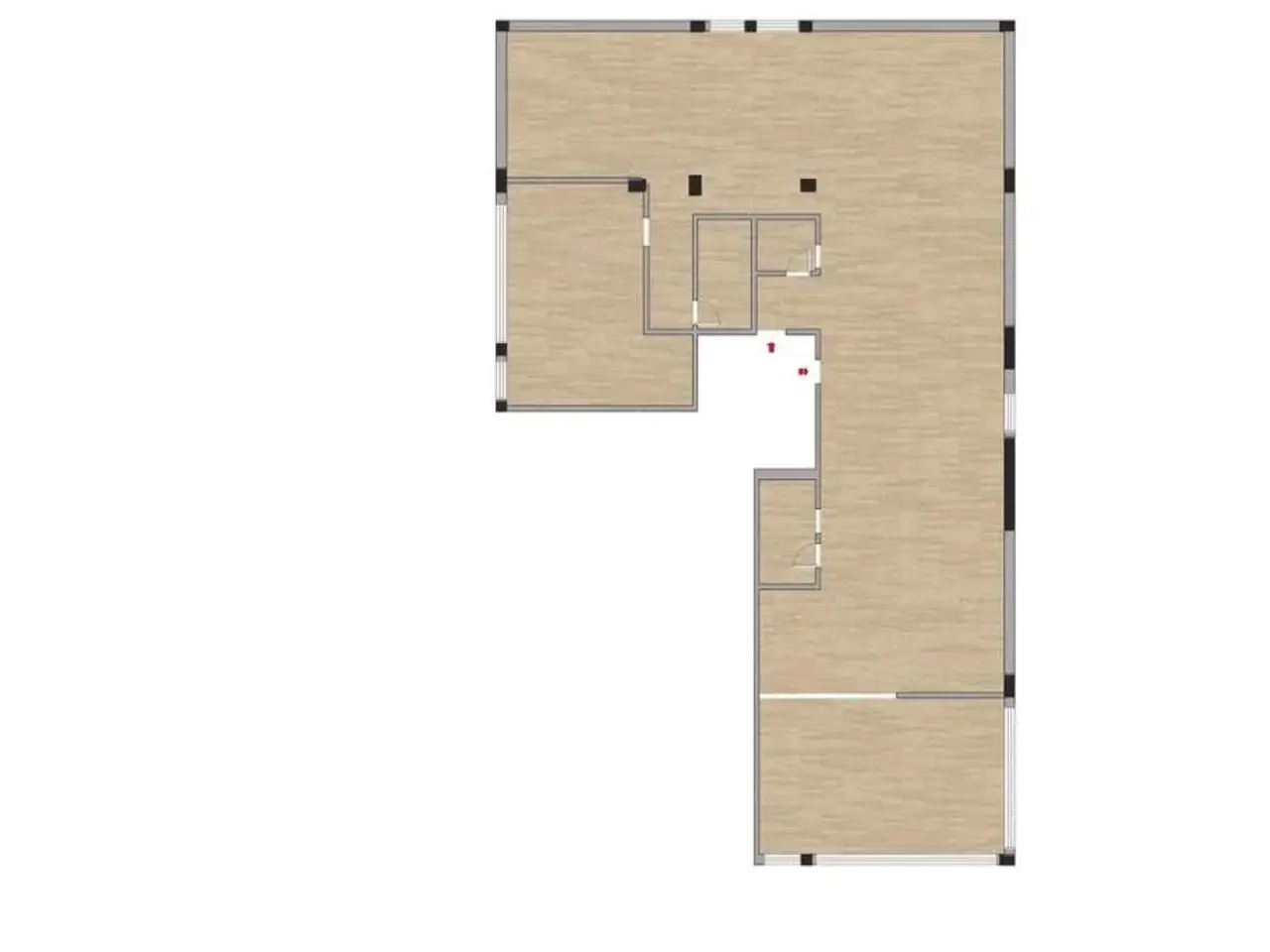 Negozio in Via Roma 48, Ponte San Nicolo', {3} - Planimetria 1