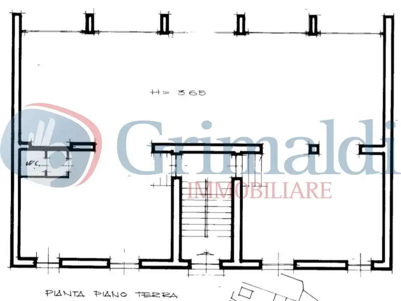 Negozio in Strada Trasimeno Ovest , Perugia, {3} - Planimetria 1