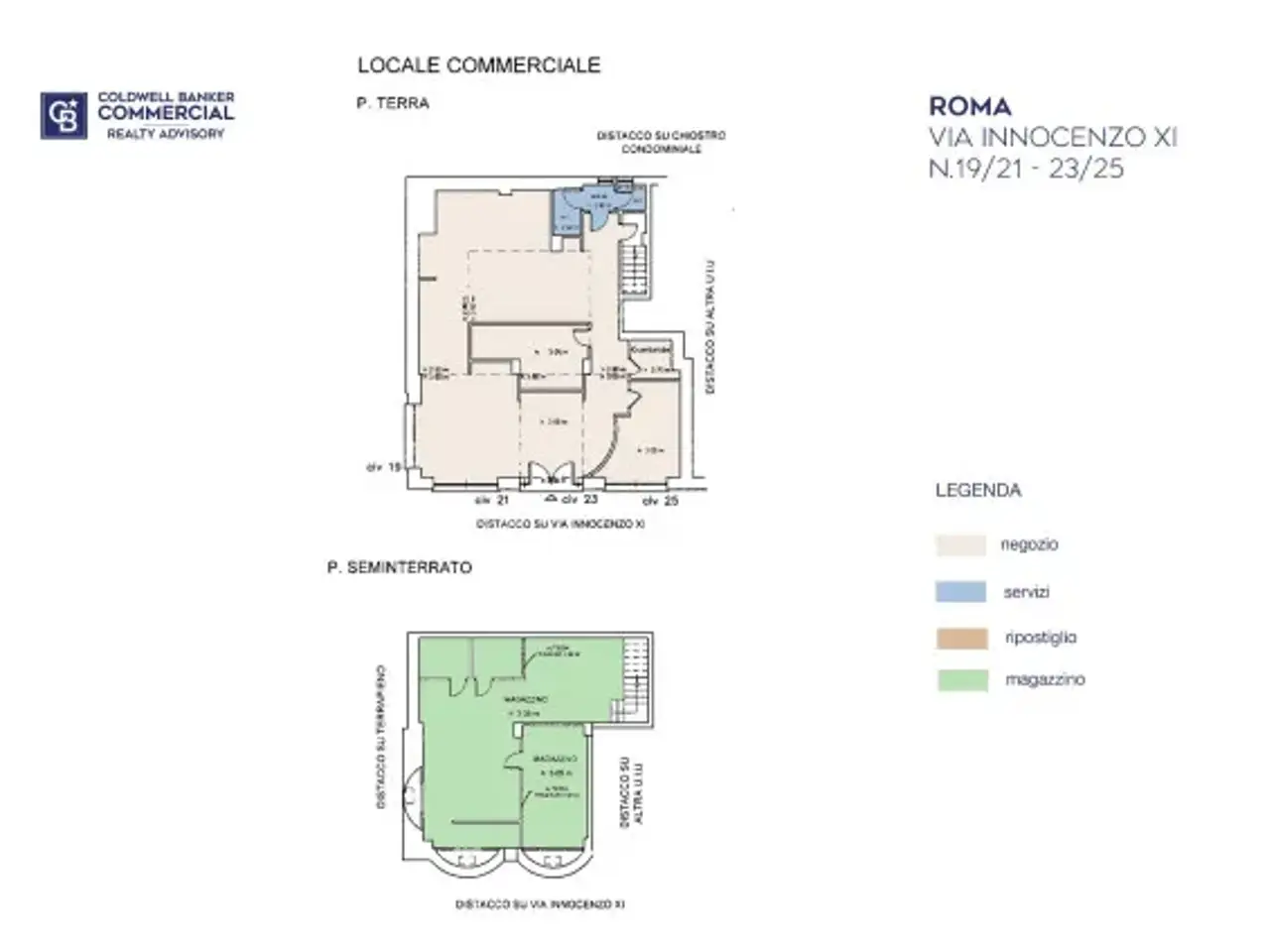 Parrucchiere in Via Innocenzo XI 19/25, Roma, {3} - Planimetria 1
