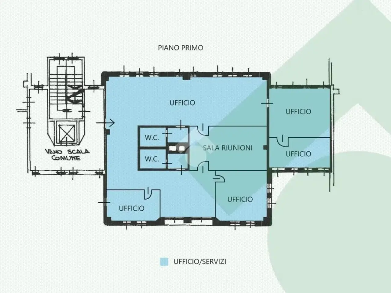 Ufficio in Via Venanzio Buzzi 16, Rho, {3} - Planimetria 1