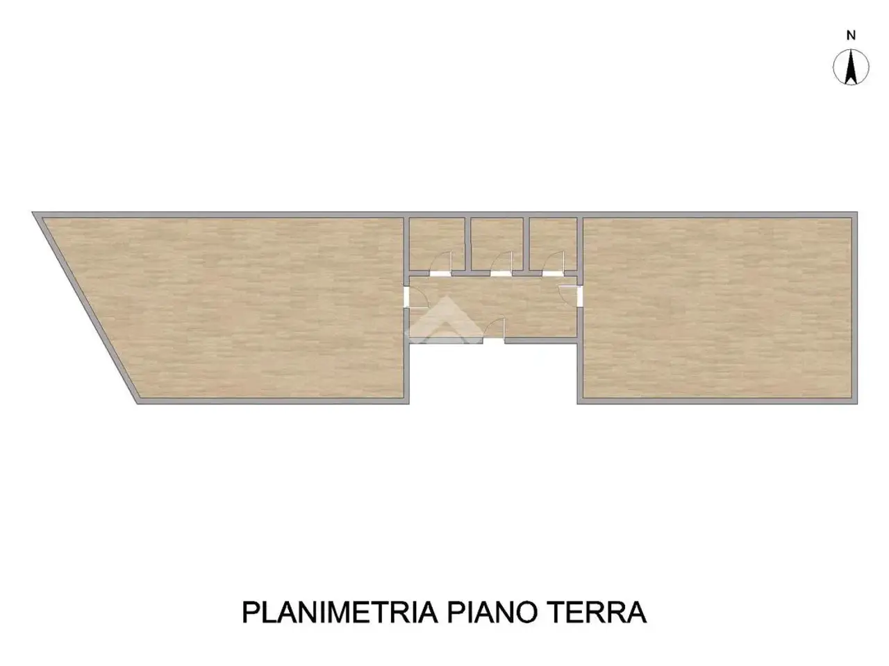 Ufficio in Via Federico Coppalati 10, Piacenza, {3} - Planimetria 1