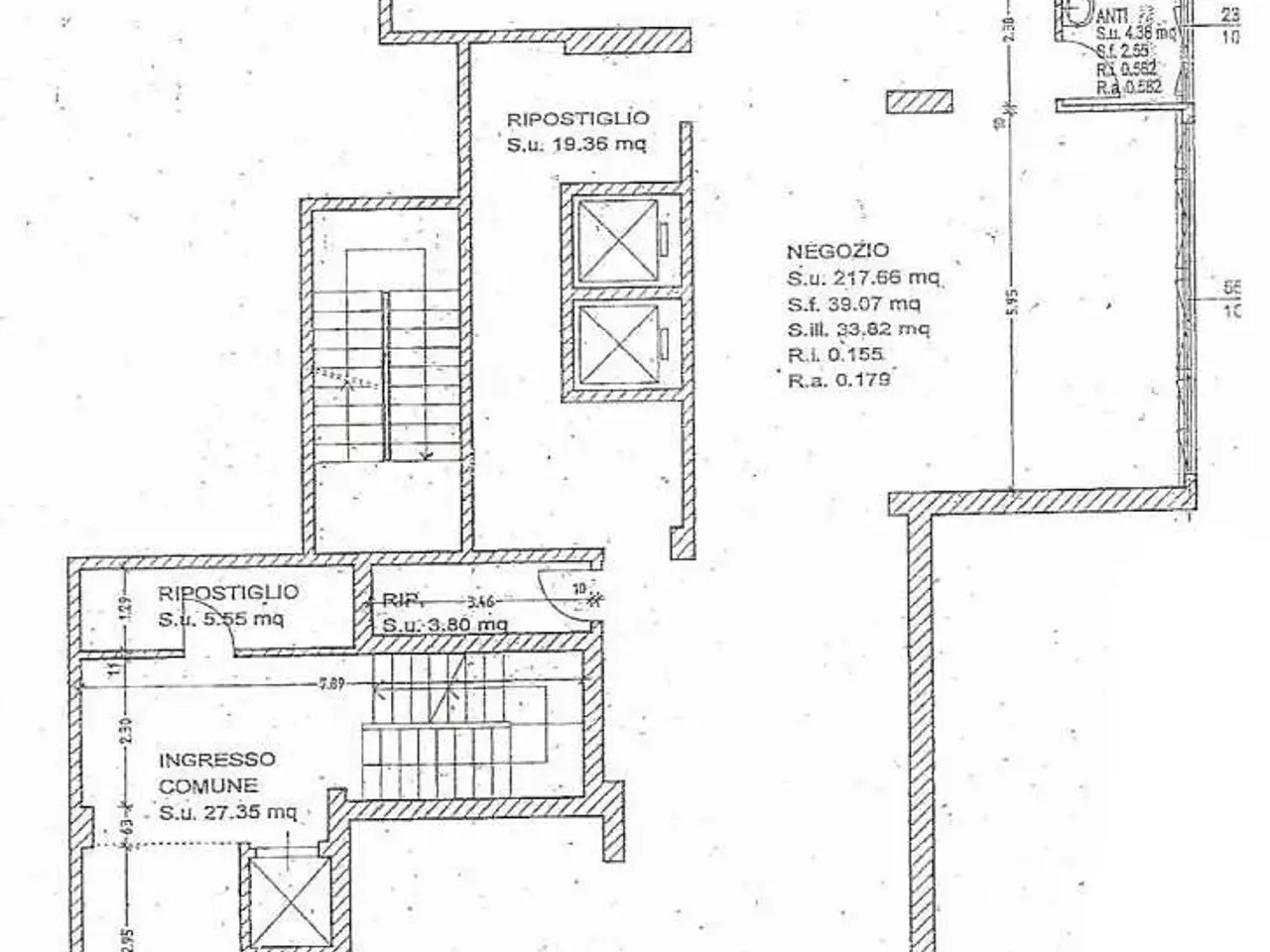 Negozio in Via Giardini  322, Modena, {3} - Planimetria 1