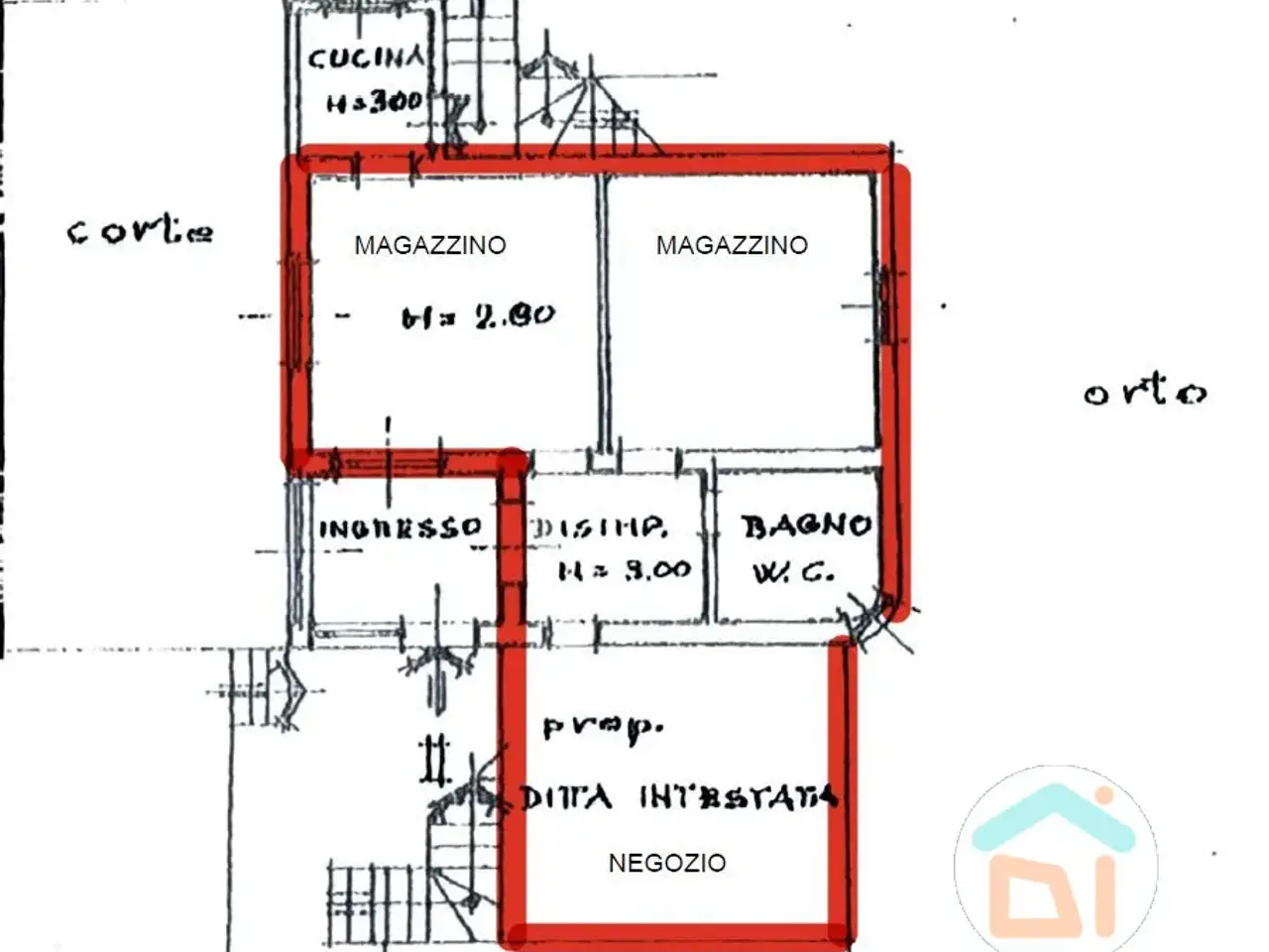 Tabaccheria in Via San Pietro,8, San Canzian D'Isonzo, {3} - Planimetria 1