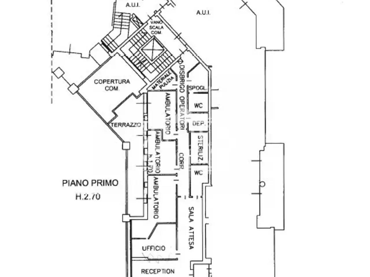 Ufficio in Viale della Pace, Vicenza, {3} - Planimetria 1