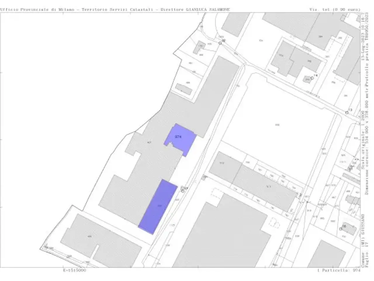 Capannone in Via dell'Industria 2, Giussano, {3} - Planimetria 1