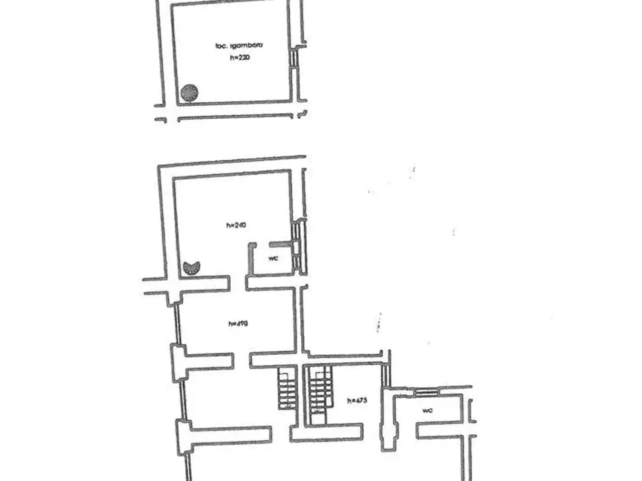 Palazzina commerciale in Via Felice Bisazza 57, Messina, {3} - Planimetria 1