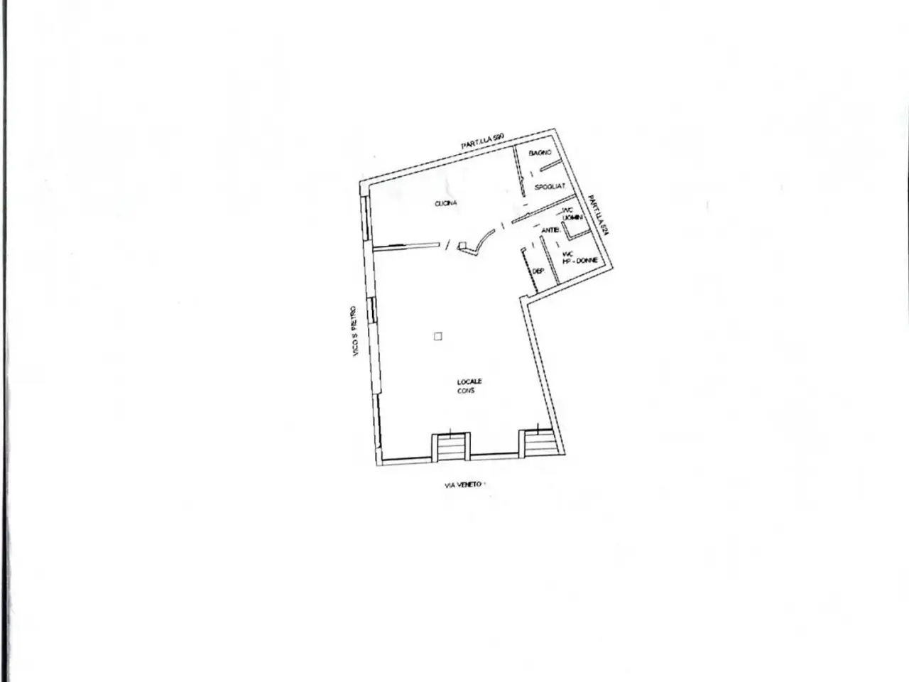 Negozio in Veneto 7, Melendugno, {3} - Planimetria 1