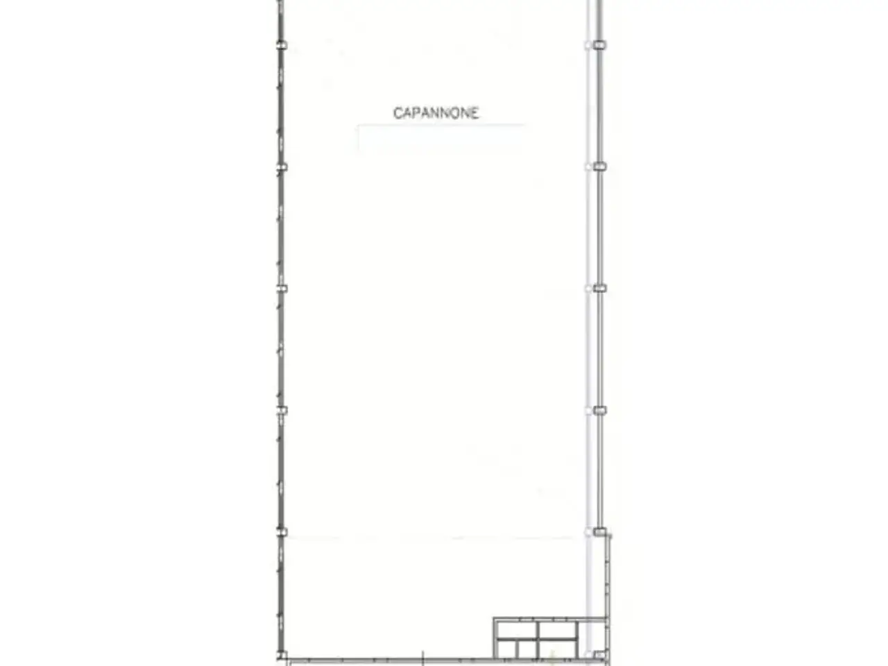 Capannone in Via Aldo Moro 1, Treviglio, {3} - Planimetria 1