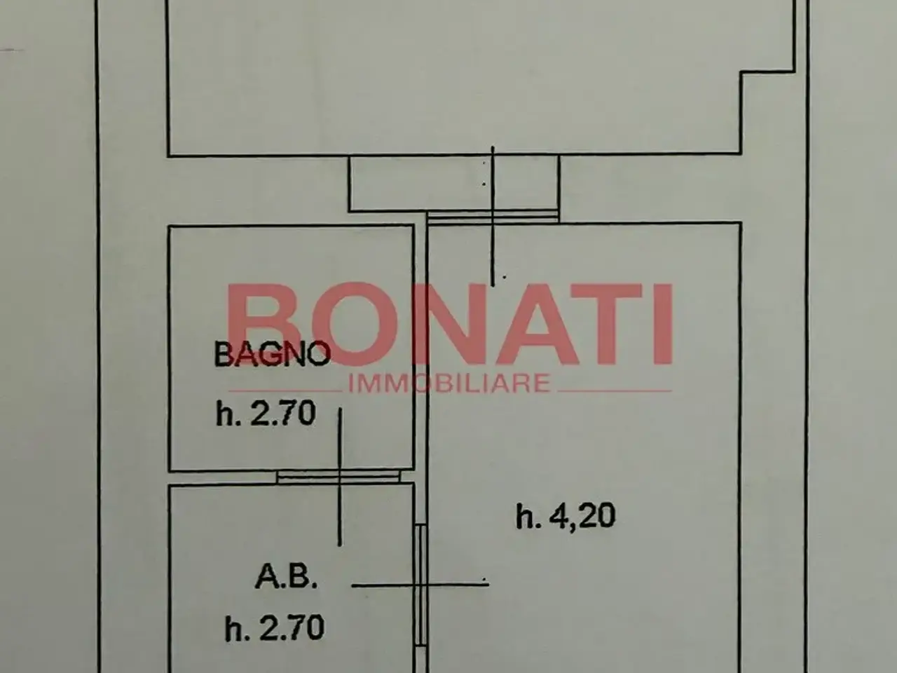 Negozio in Via Sapri 29, La Spezia, {3} - Planimetria 1