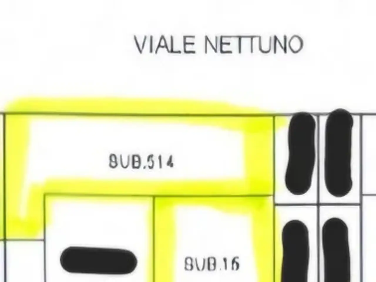 Negozio in Viale Nettuno, Fiumicino, {3} - Planimetria 1