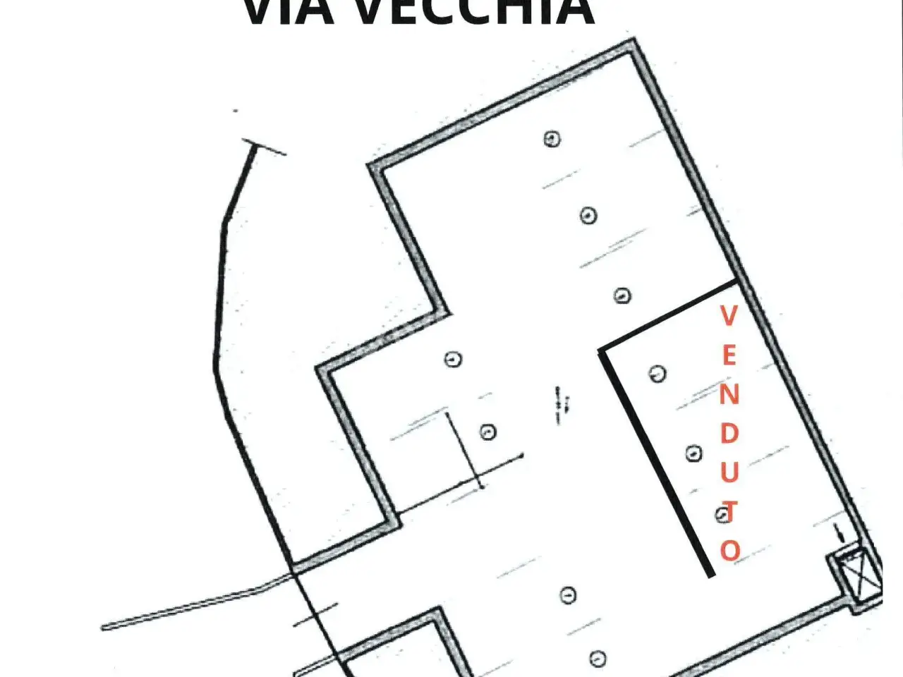 Parcheggio chiuso in Via Vecchia, Lerici, {3} - Planimetria 1