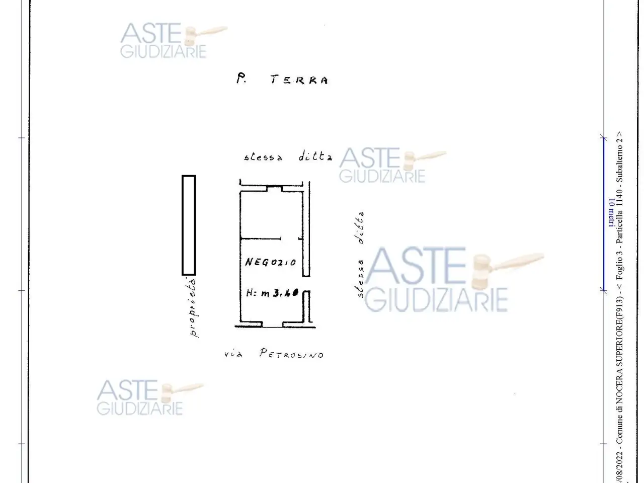 Negozio in Via l. Petrosino, 51, 84015 Nocera Superiore Sa, Italia 51, Nocera Superiore, {3} - Planimetria 1