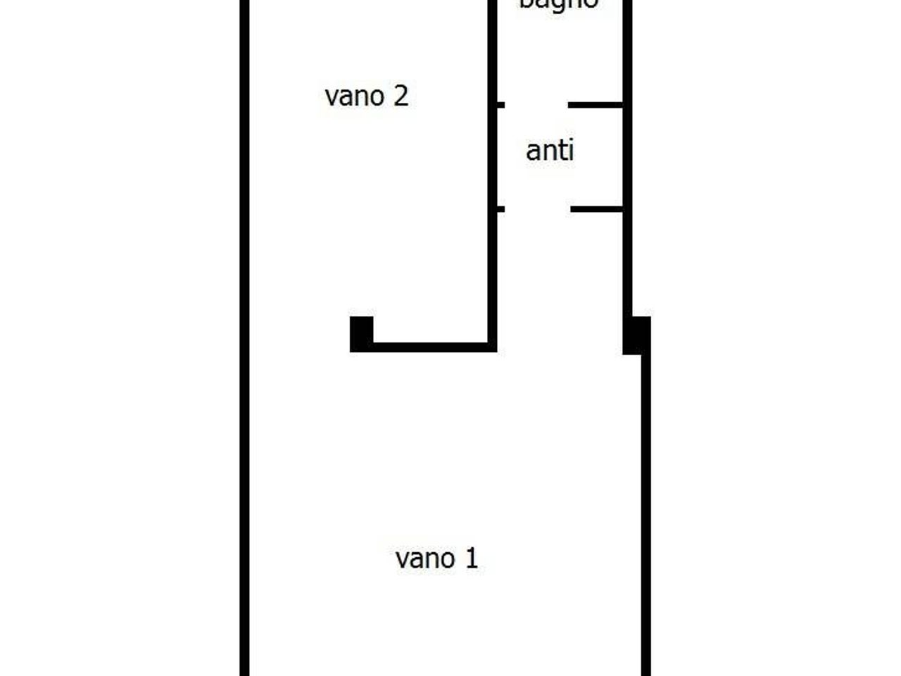 Negozio in vendita, Via Foggia, Matera - Planimetria 1