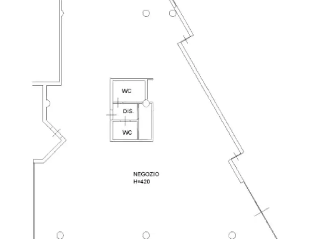 Negozio in Via Padana Superiore 108, Mazzano, {3} - Planimetria 1