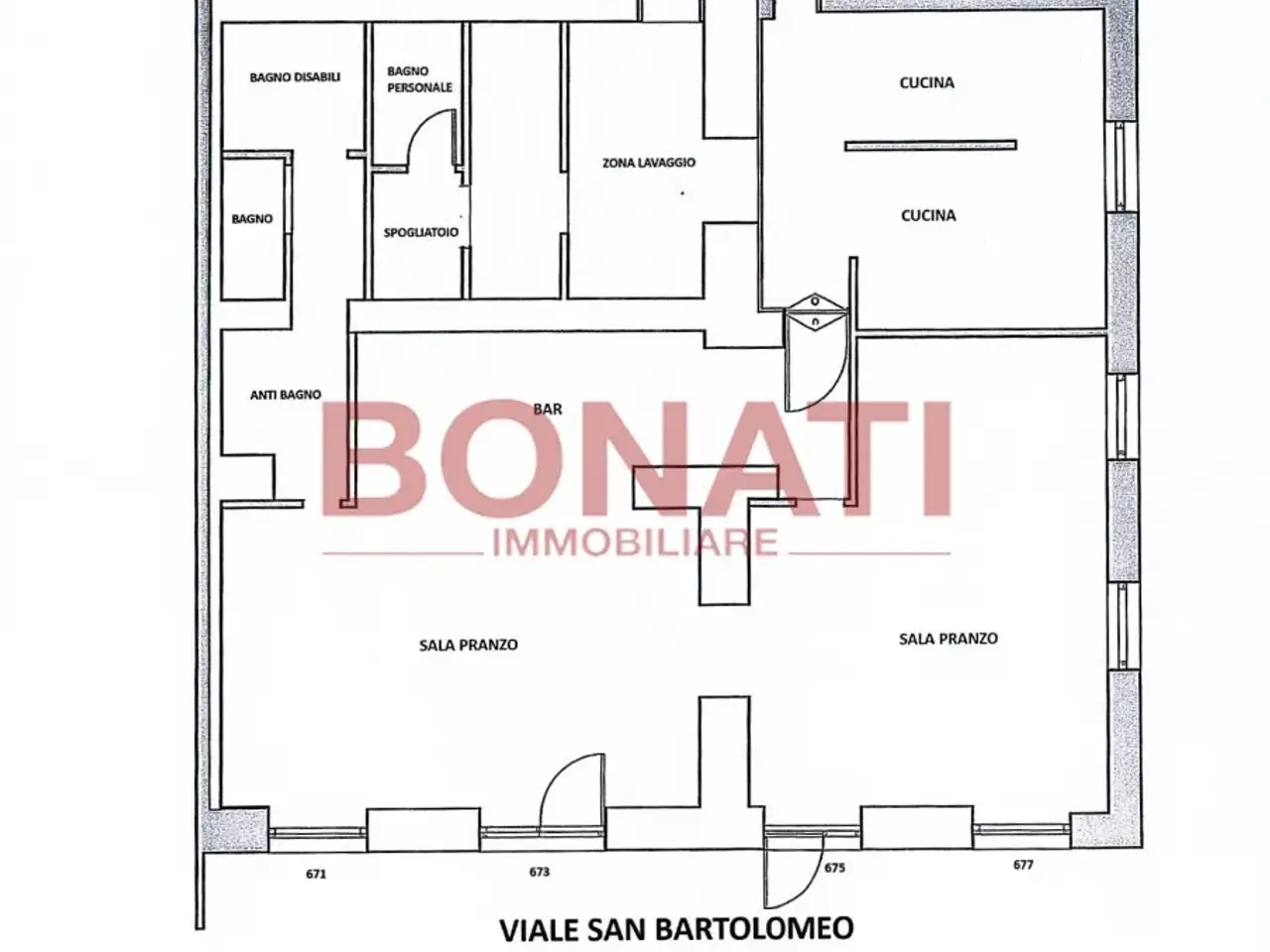 Negozio in , La Spezia, {3} - Planimetria 1