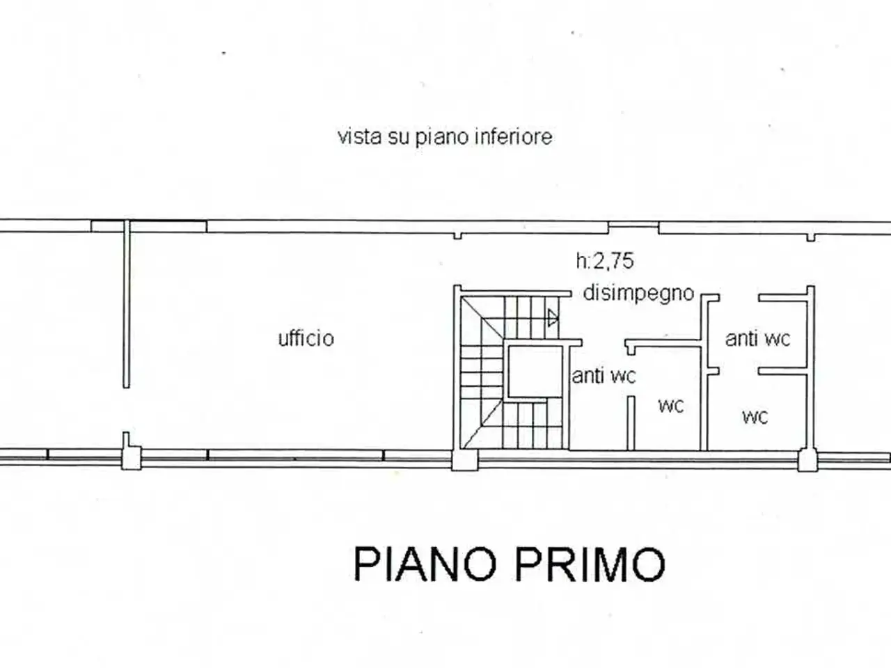 Capannone in a Sottomonte 77, Capannori, {3} - Planimetria 1